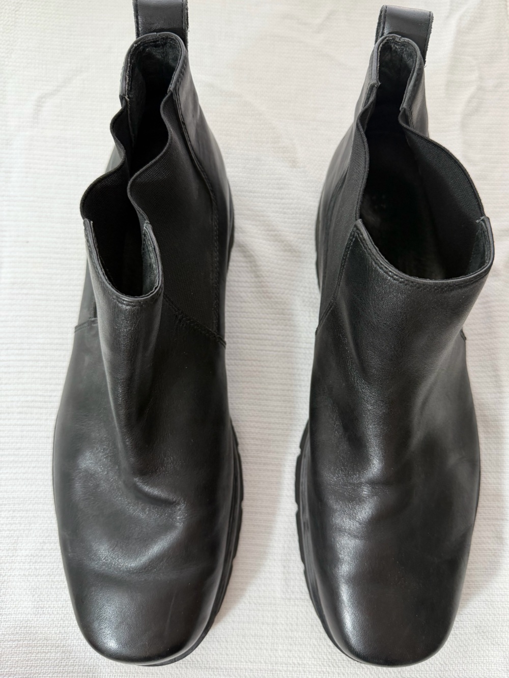 Rockport Black Leather Chukka Boots